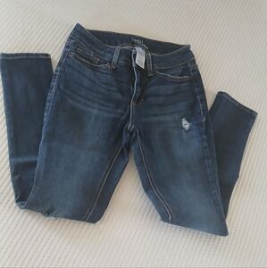 Time and Tru Dark Blue Skinny Jeans
